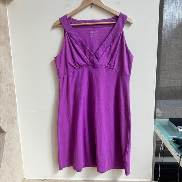 Columbia Omni-Wick Advanced Evaporation Sleeveless Sheath Womens Size L Purple - Picture 2 of 15